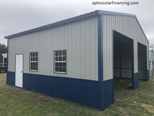 Where can you acquire financing for metal buildings?