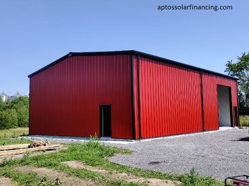 Where can you acquire financing for metal buildings?